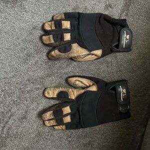 Black and Tan Tactical Gloves